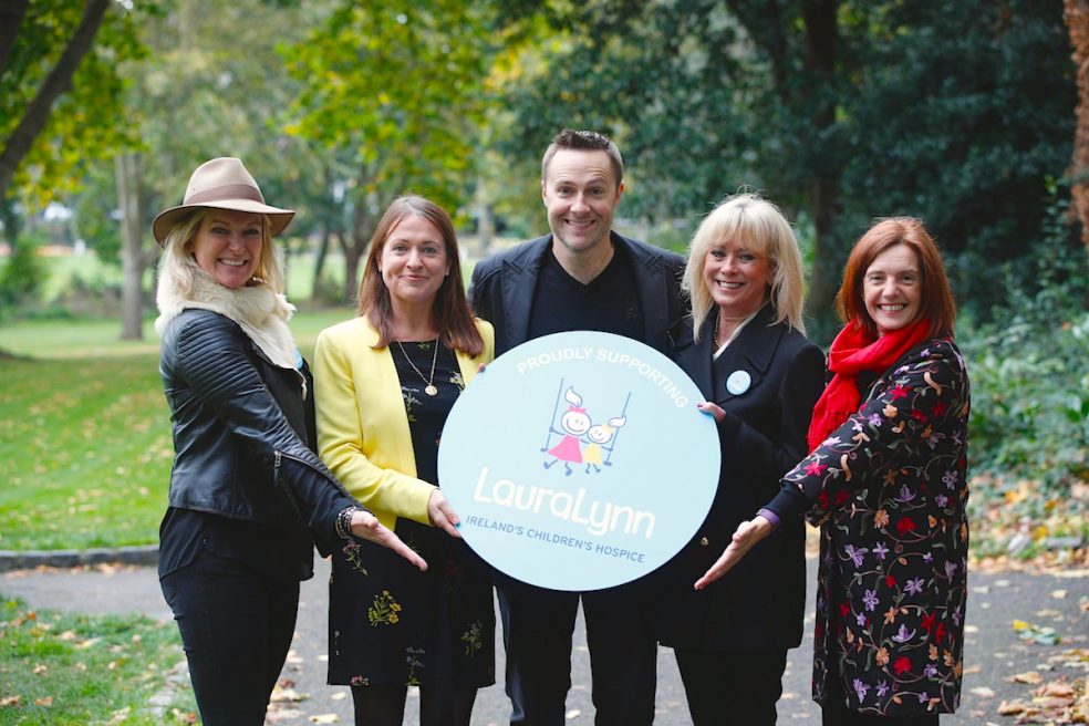 Rachel Allen and Keith Barry at AIL Group and LauraLynn Charity Partnership Launch